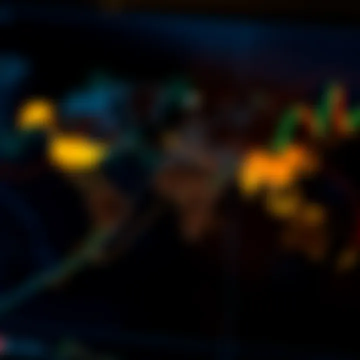 World map highlighting major forex trading sessions across different time zones