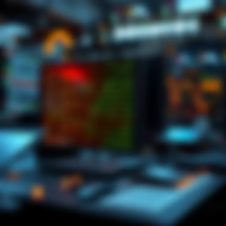 Visual representation of binary analysis applications in cybersecurity and software optimization within a technology environment