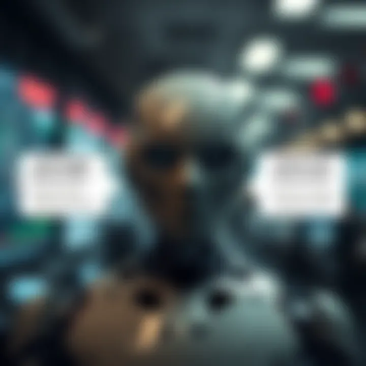 Graphical representation of benefits and risks associated with using binary bots in trading