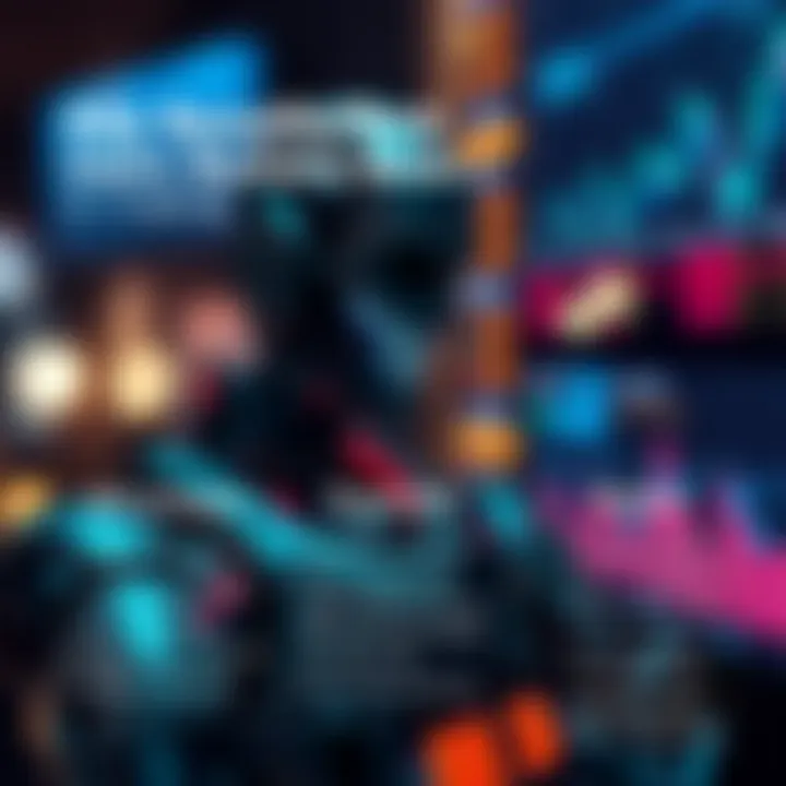 Graphic illustrating advantages and potential risks associated with using binary trading bots