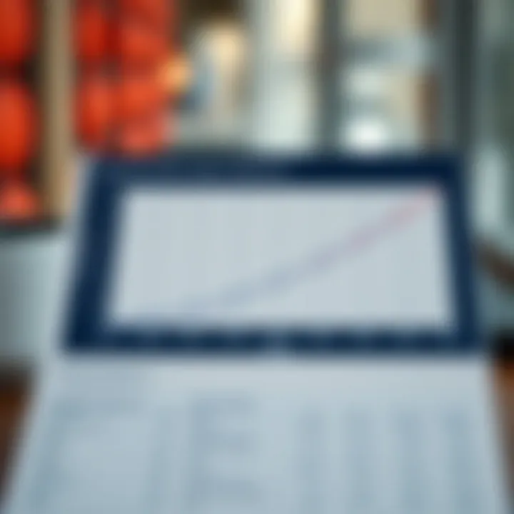 Chart demonstrating model evaluation metrics such as accuracy and ROC curve for logistic regression analysis