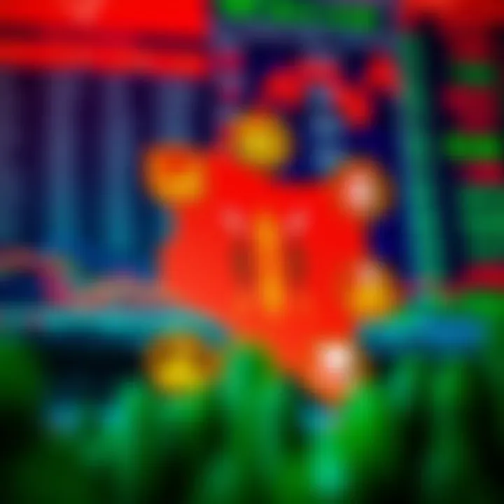 Graphic showing Kenyan financial market with regulatory symbols and trading icons