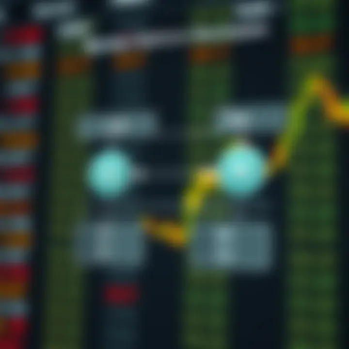 Diagram illustrating the mechanism of binary options trading with call and put choices