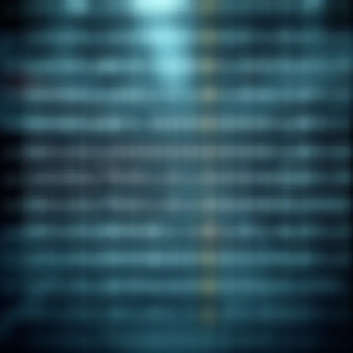 Visual explanation of binary values corresponding to each hexadecimal character in a chart format
