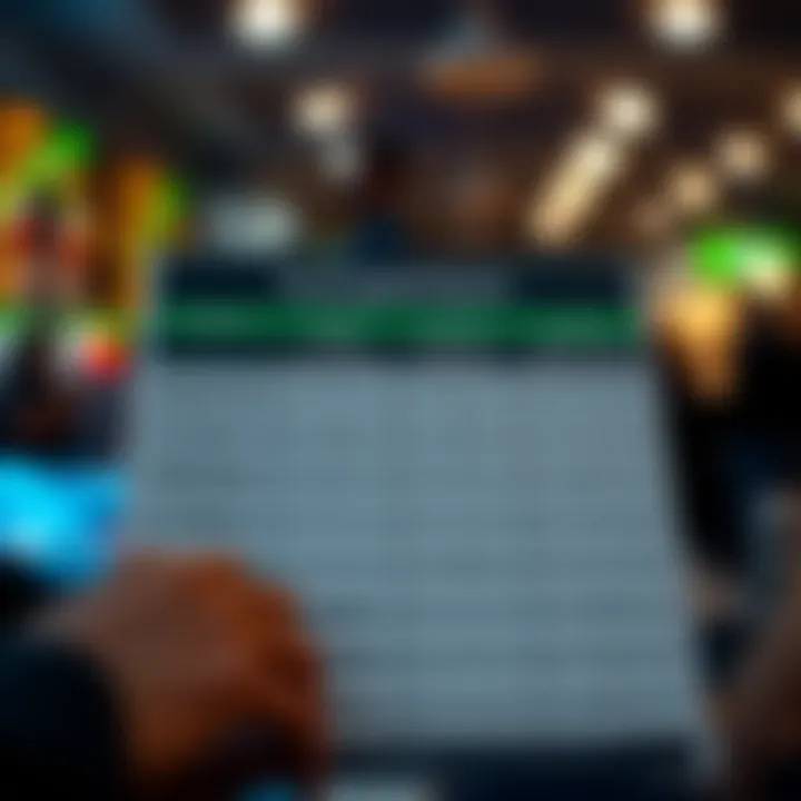 A comparison chart highlighting features and costs of leading forex trading platforms in Kenya