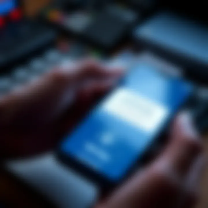 Android smartphone displaying a warning message about FRP lock preventing custom firmware installation