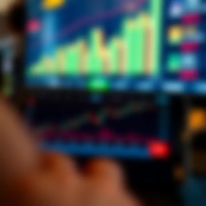 User interface of a leading forex trading app showing currency pairs and live price charts