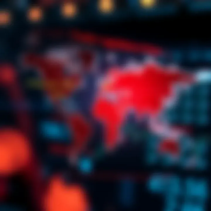 Detailed global map highlighting regulatory authorities overseeing forex brokers in Kenya