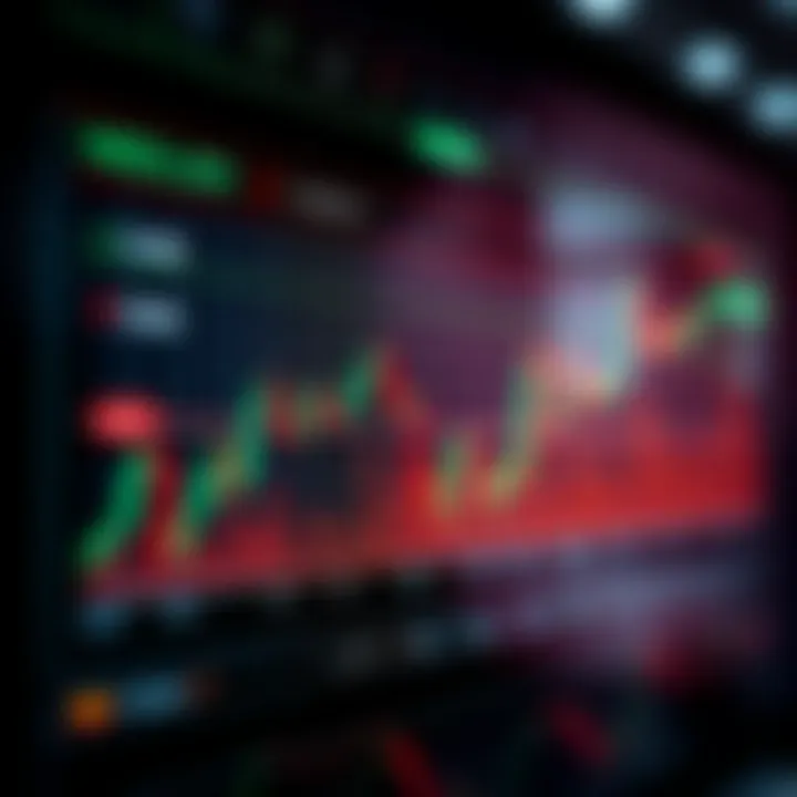 Graph showing currency exchange trends and analytics for forex trading in Kenya