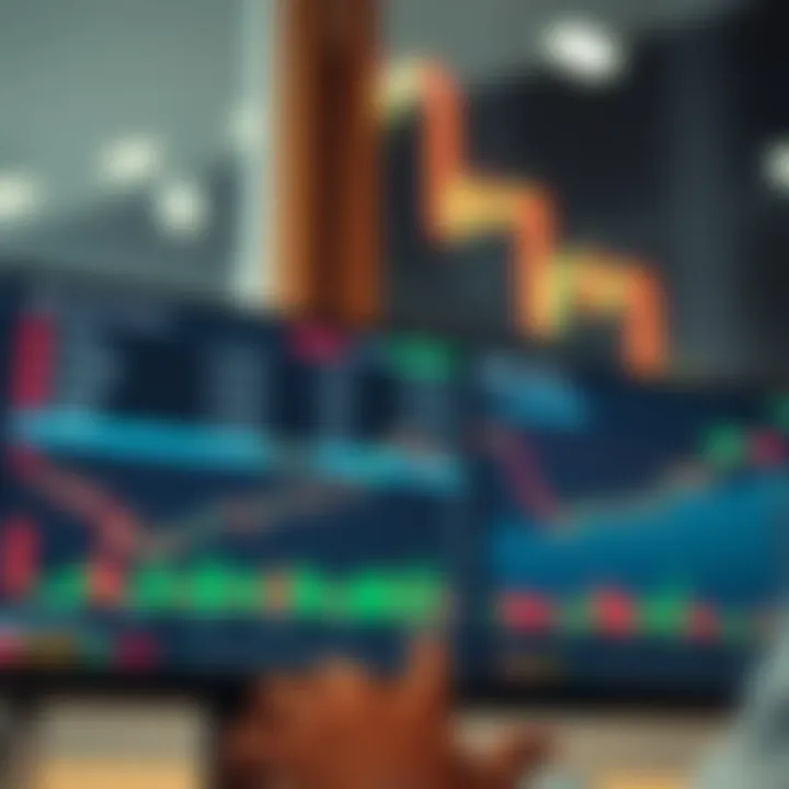 Screenshot of a forex trading platform showing order types and real-time market data