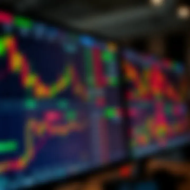 Forex trading platforms with currency pairs and trading tools displayed