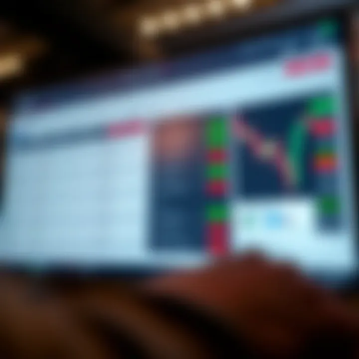Screenshot of forex broker interface showing account setup and trading options
