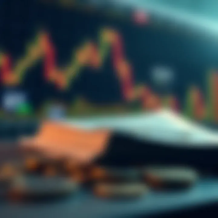 Conceptual illustration of budgeting and risk management in trading