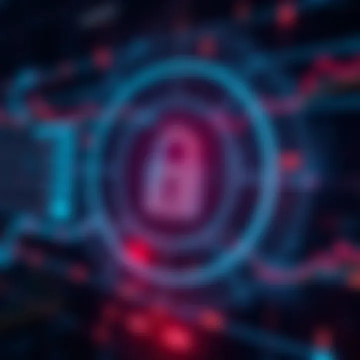 Visual representation of secure data transmission during account registration emphasizing encryption and user authentication