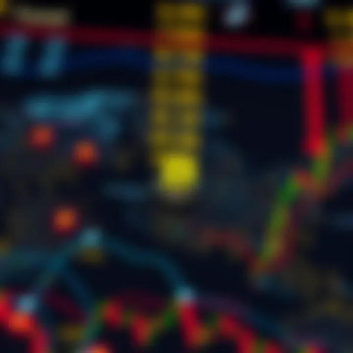 Illustration of global currency exchange symbols interconnected over a world map