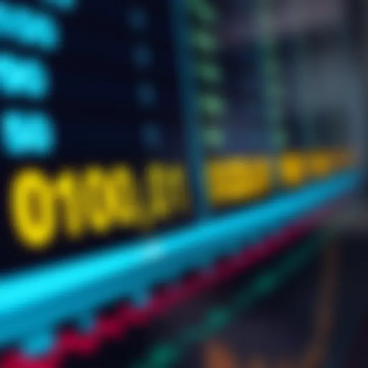 Comparison chart illustrating differences between BCD and pure binary numbering systems