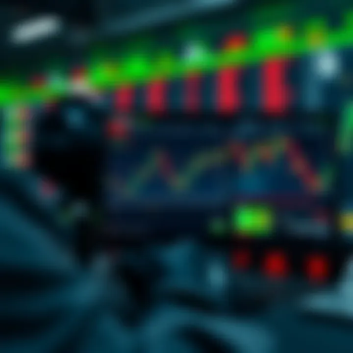 Diagram showing automated software executing binary options trades on a digital trading platform