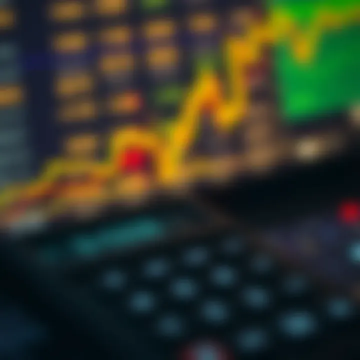 Binary Calculator Performing Arithmetic Functions Visual representation of binary calculator performing arithmetic operations on digital screen