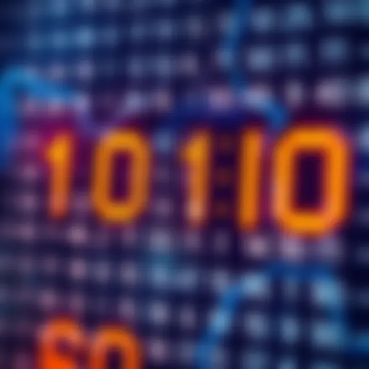 Binary Addition with Carry-Over Explained Illustration showing binary digits being added with carry-over