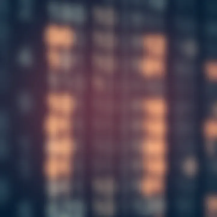 Diagram illustrating the binary number system with zeroes and ones representing data