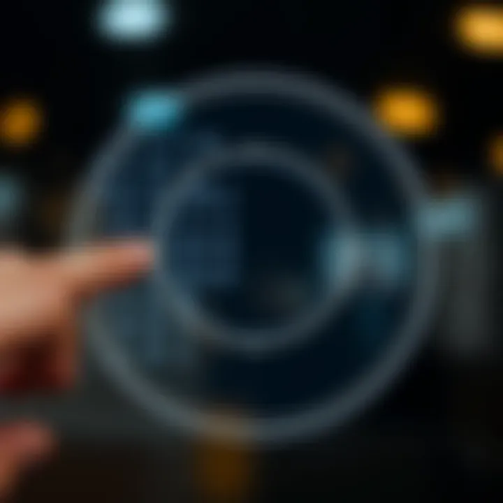 Diagram illustrating the binary search algorithm dividing a sorted list to locate a target value