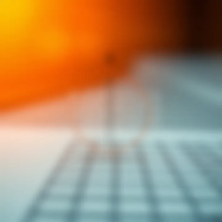 Diagram illustrating the binary search algorithm dividing a sorted list into halves to locate a target value