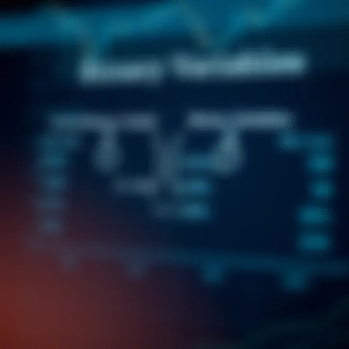 Diagram illustrating the concept of binary variables with two distinct categories