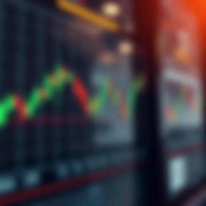 Illustration of multiple candlestick patterns highlighting trend reversals and continuation signals