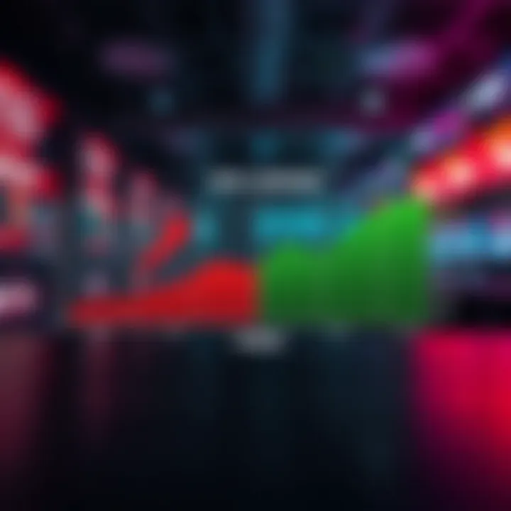 Graphical illustration of risk and reward spectrum in binary options versus forex trading