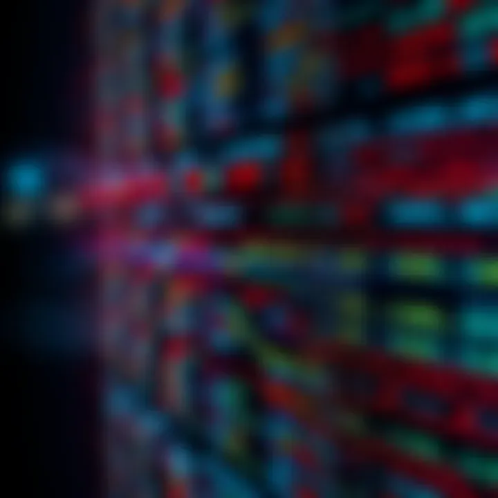 Visualization of error detection techniques applied to binary data streams