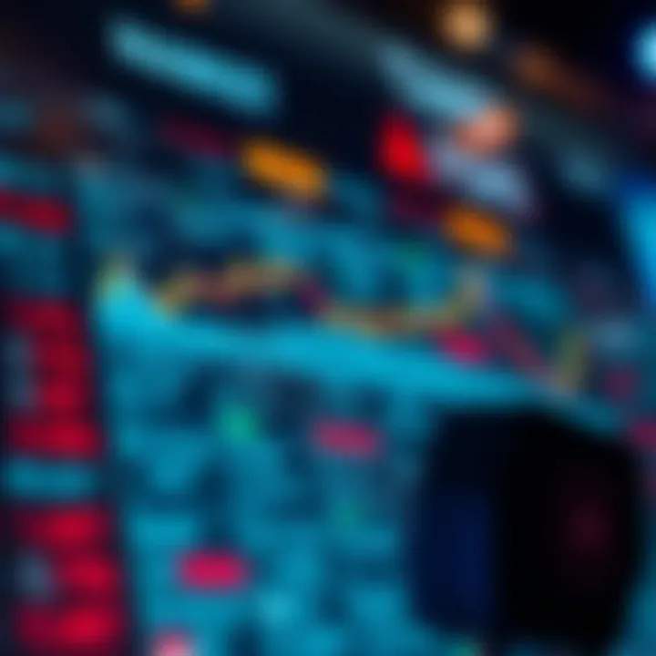 Forex economic calendar displaying upcoming global financial events impacting currency markets