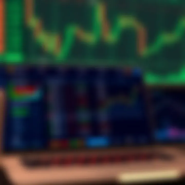 Dashboard of a forex trading demo account showing currency pairs and virtual balance