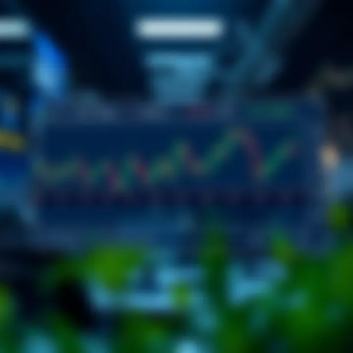 Diagram illustrating automated trading system executing forex trades